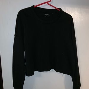 Crop top sweatshirt